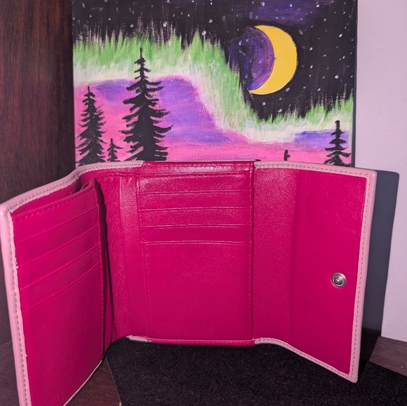 Furla Blush and Hot Pink Wallet - Picture 6 of 7